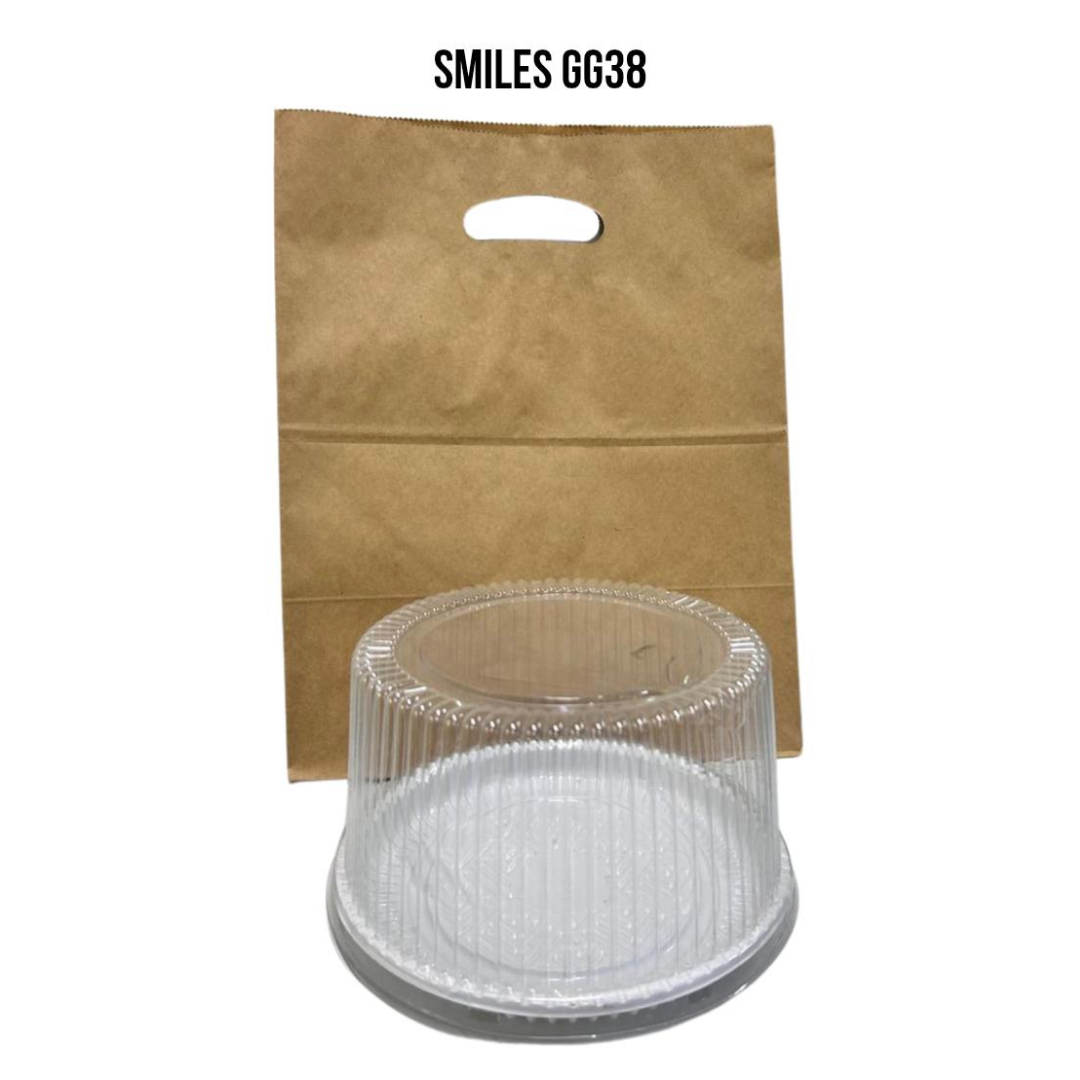 300 Saco De Papel Kraft Sos Bigpel 38x30x20 Cm